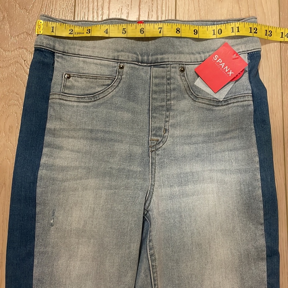 SPANX 2 Tone Skinny Jeans - Picture 11 of 14